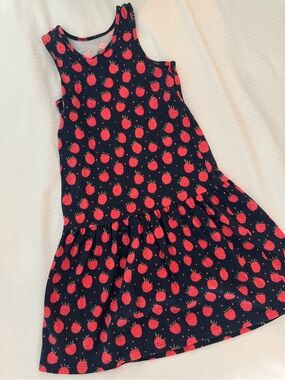 WINTER WATER FACTORY 100% organic dress raspberries sz 10